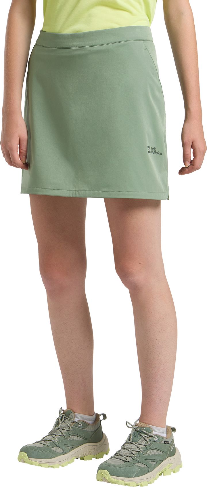 Jack Wolfskin Women's Hiking Alpine Skort Eucalyptus Jack Wolfskin Jack Wolfskin Women's Hiking Alpine Skort Eucalyptus Jack Wolfskin