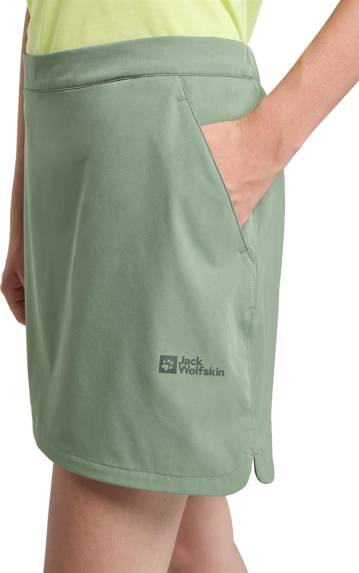 Jack Wolfskin Women's Hiking Alpine Skort Eucalyptus Jack Wolfskin