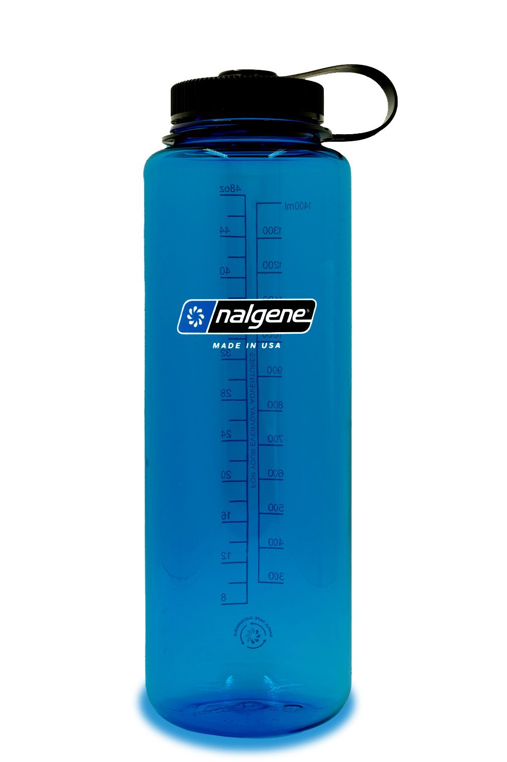 Nalgene 1,4 L Wide Mouth Sustain Bottle Blue