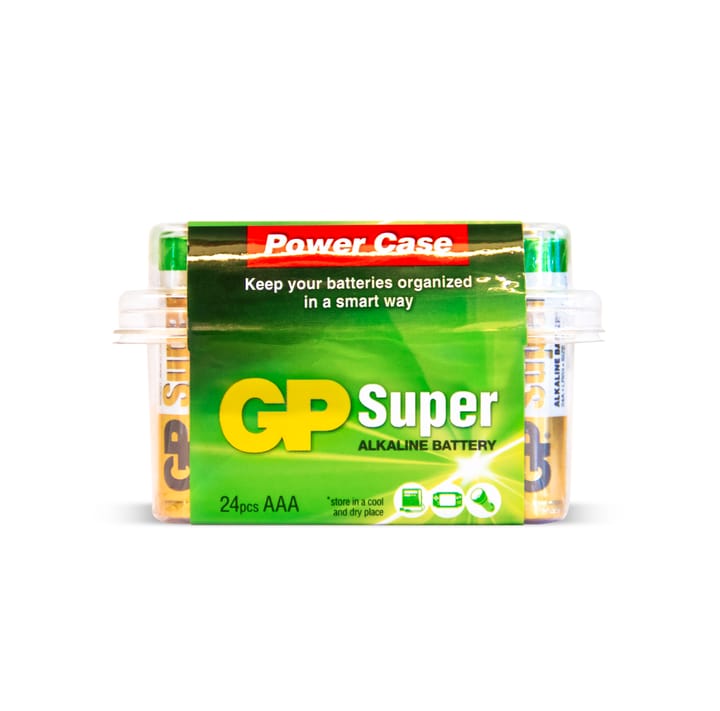 GP Batterier Gp Super Alkaline Aaa-Batteri 24-Pack GP Batterier GP Batterier Gp Super Alkaline Aaa-Batteri 24-Pack GP Batterier
