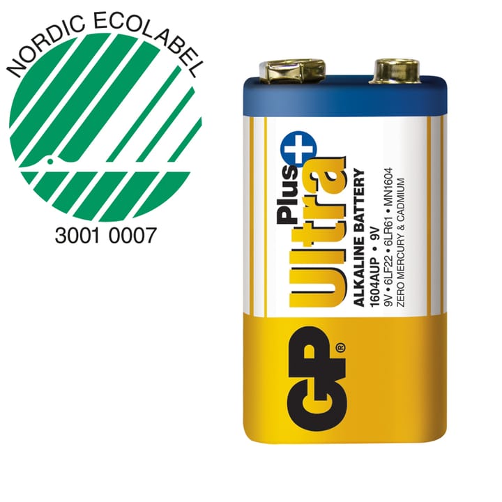 GP Batterier Alkaliska Batterier 9v / 6lf22 1-Pack Nocolour GP Batterier GP Batterier Alkaliska Batterier 9v / 6lf22 1-Pack Nocolour GP Batterier