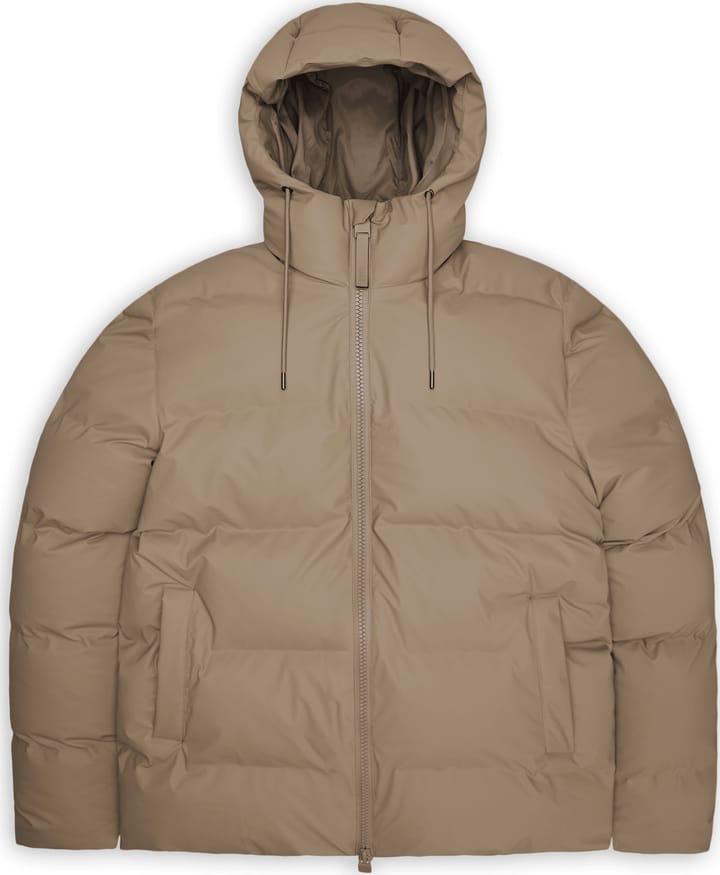 Rains Unisex Alta Puffer Jacket Beige Rains