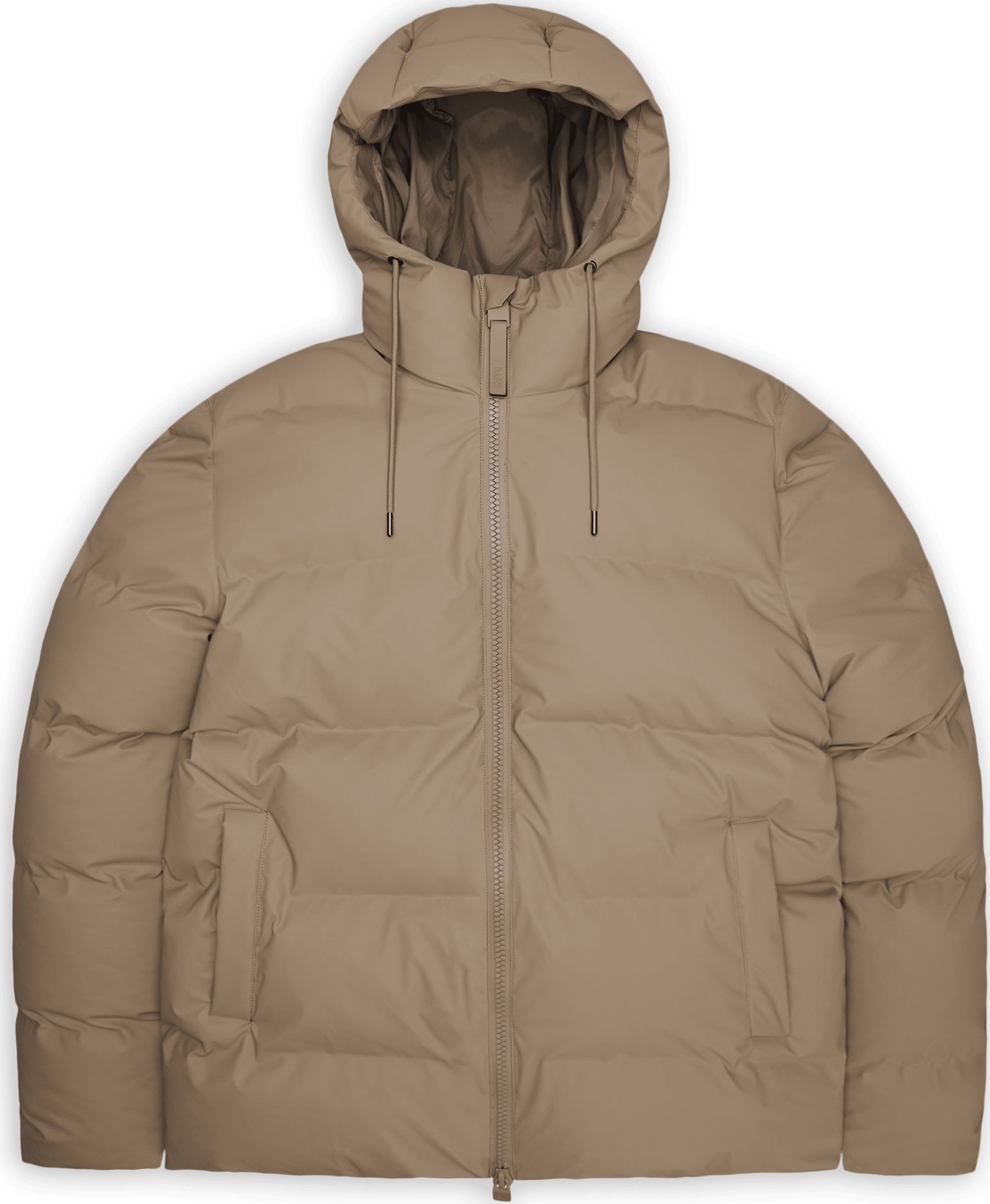 Rains Unisex Alta Puffer Jacket Beige