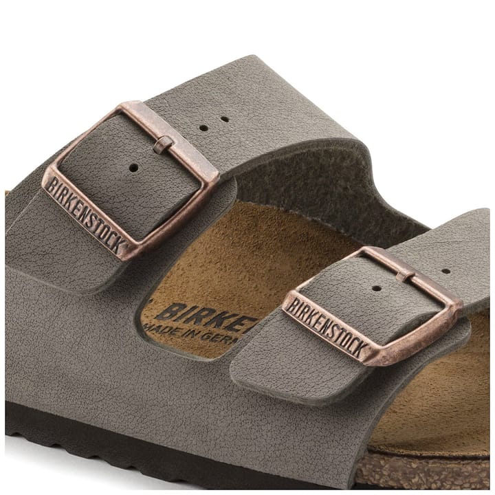 Birkenstock Unisex Arizona Birko-Flor Nubuck Regular Stone Birkenstock