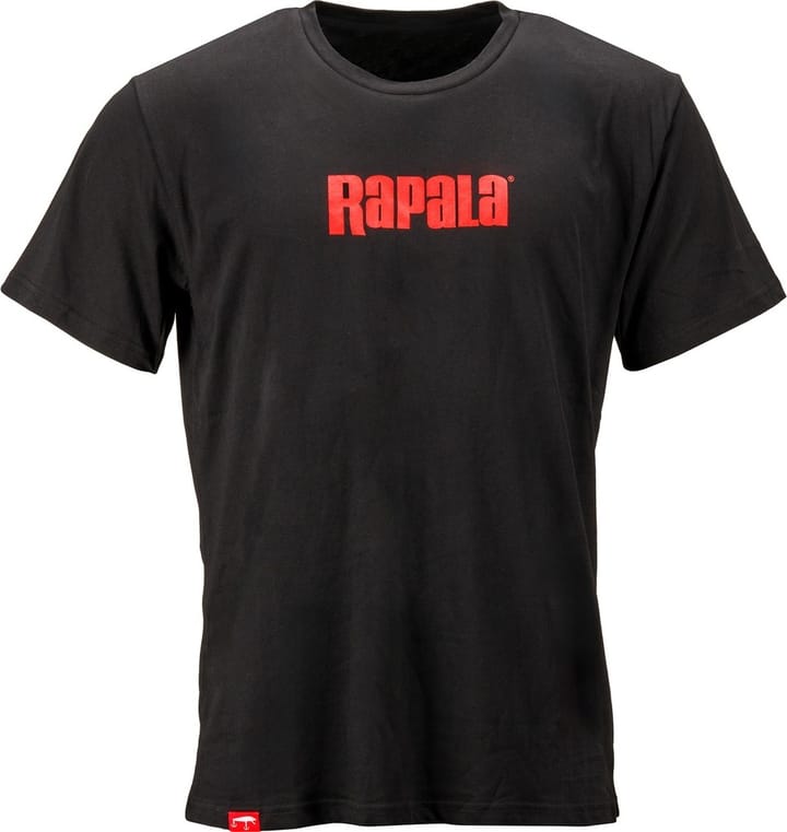 Rapala Black Red Logo T-Shirt Black Rapala