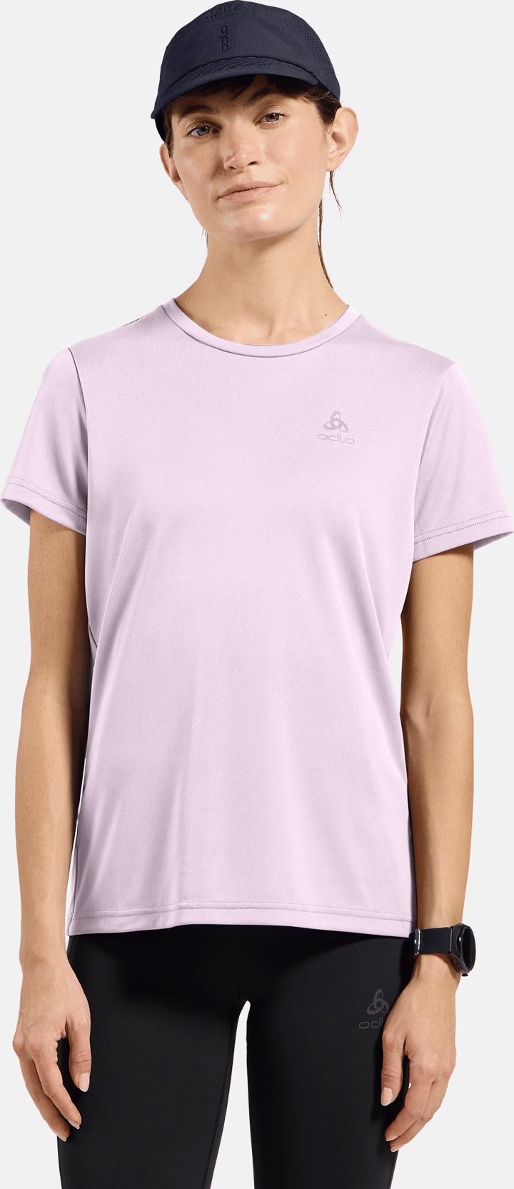 Odlo Women's Essential Flyer T-Shirt Crew Neck Shortsleeve Hyper Pink Odlo