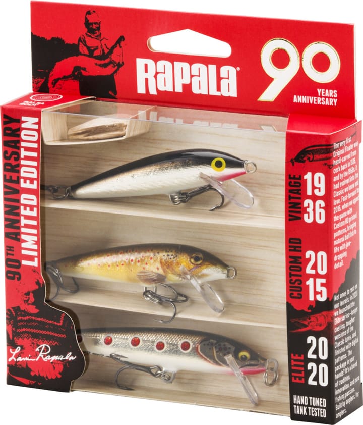 Rapala 90 Years Lure Kit Floater Small Naturistic Rapala
