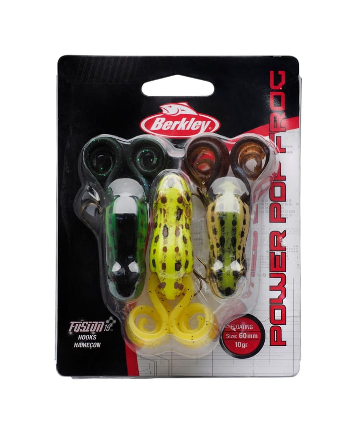Berkley Power Pop Frog 3-Pack Berkley