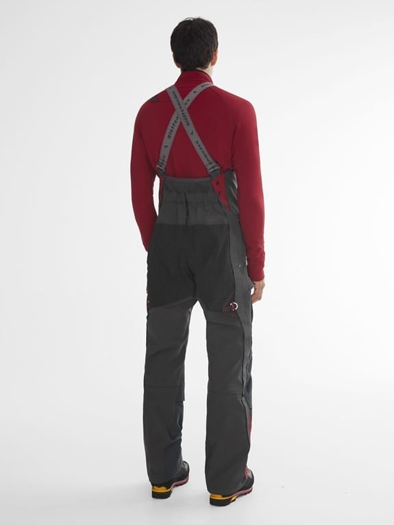 Klättermusen Men's Freke 2.0 Salopette Short Raven Klättermusen