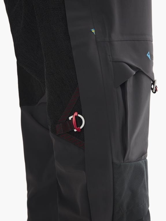 Klättermusen Men's Freke 2.0 Salopette Short Raven Klättermusen