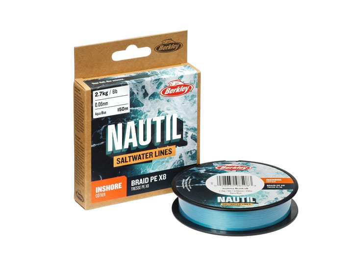 Berkley Berkley Nautil Braidx8 300m .20 Aquablue Berkley