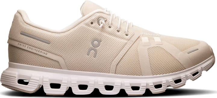 On Women's Cloud 6 Pearl/White On