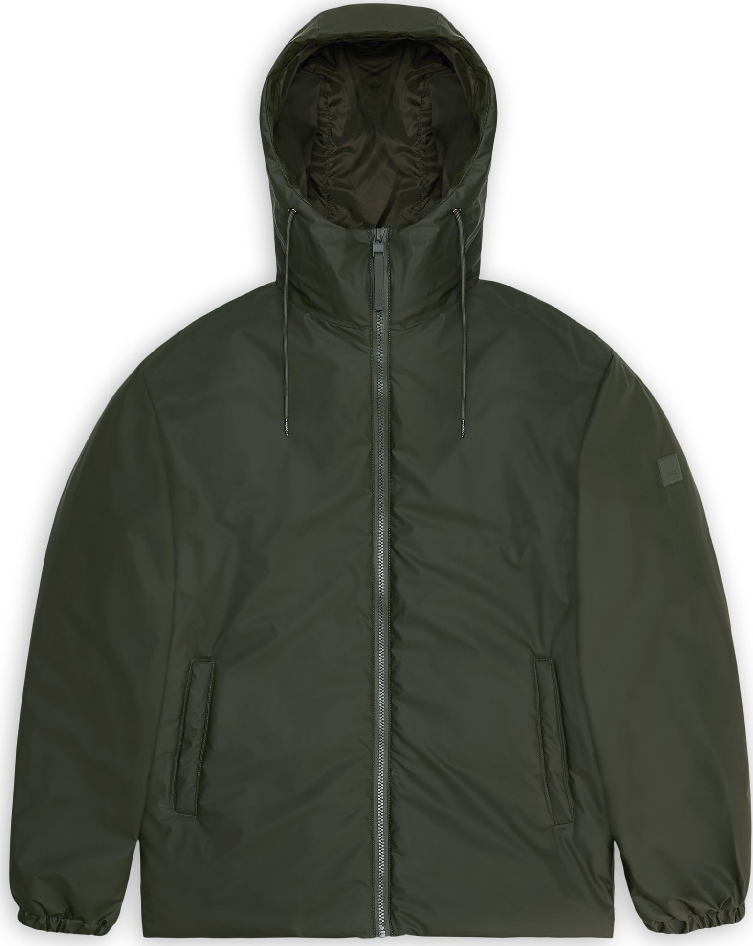 Rains Unisex Lohja Insulated Jacket W3T1 Green