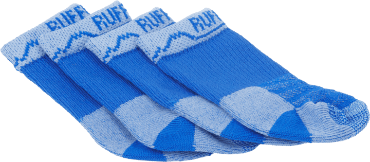 Ruffwear Bark'N Boot Dog Socks 4-pack Blue Pool Ruffwear