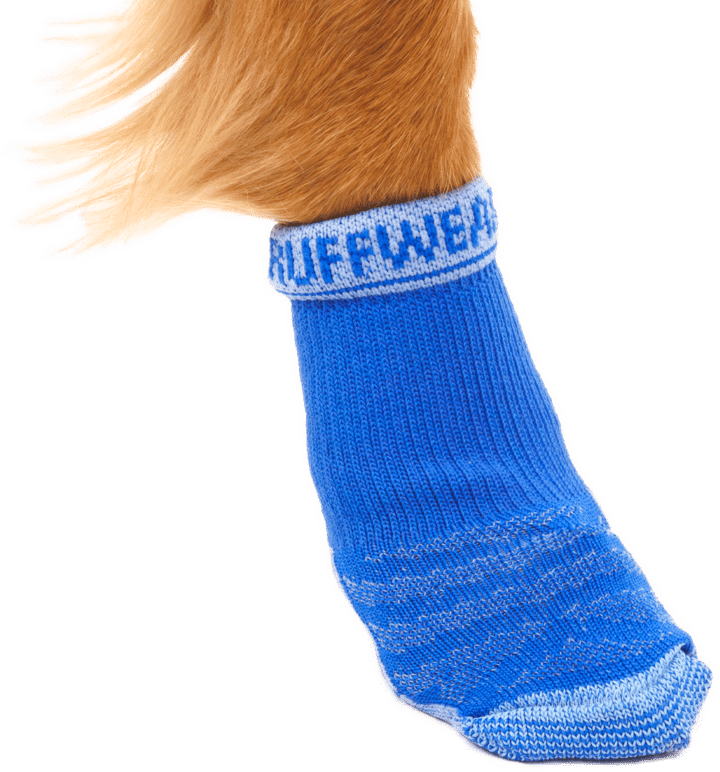 Ruffwear Bark'N Boot Dog Socks 4-pack Blue Pool Ruffwear
