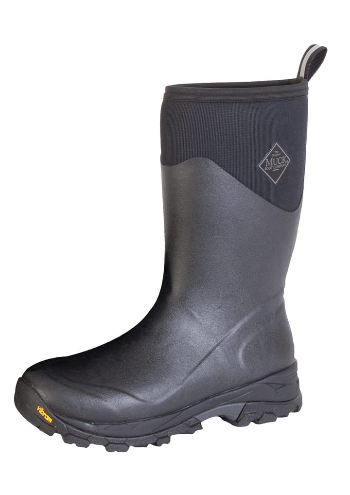 Muckboot Arctic Grip Mid Agat Sort Muck Boot