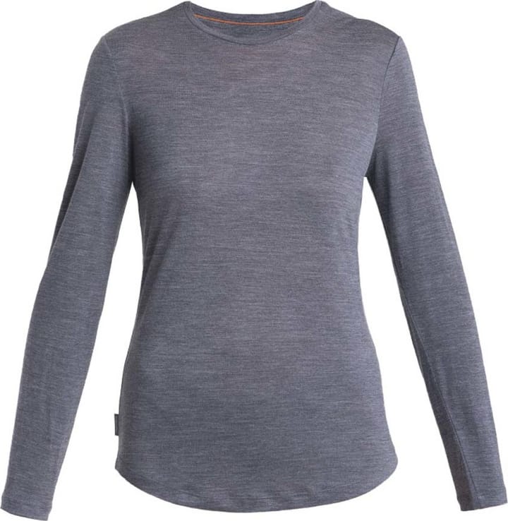 Icebreaker Women's Merino 125 Cool-Lite Sphere III Long Sleeve Tee Midnight Navy Heather Icebreaker