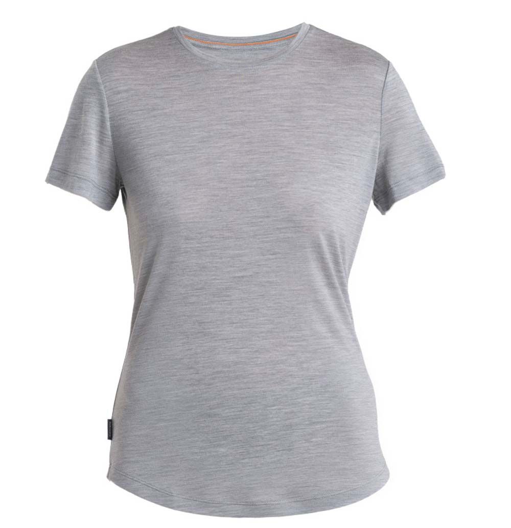 Icebreaker Women's Merino 125 Cool-Lite™ Sphere III Short Sleeve Tee Metro Heather