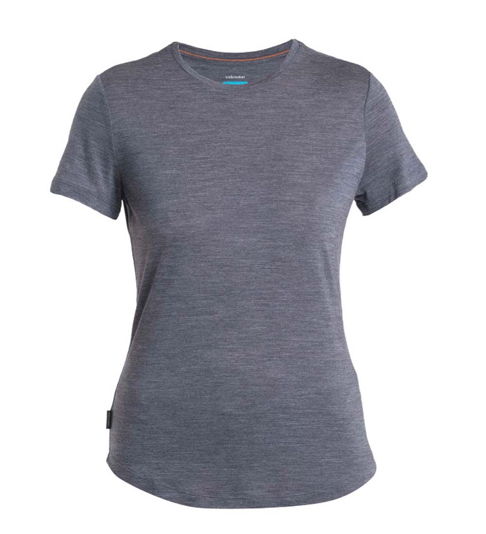 Icebreaker Women's Merino 125 Cool-Lite™ Sphere III Short Sleeve Tee Midnight Navy Heather