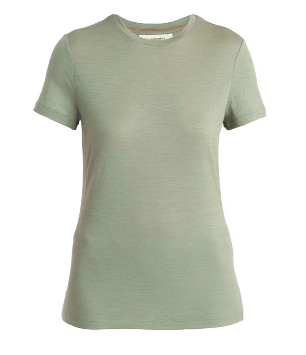 Icebreaker Women Merino 150 Tech Lite Iii Ss Tee Lichen