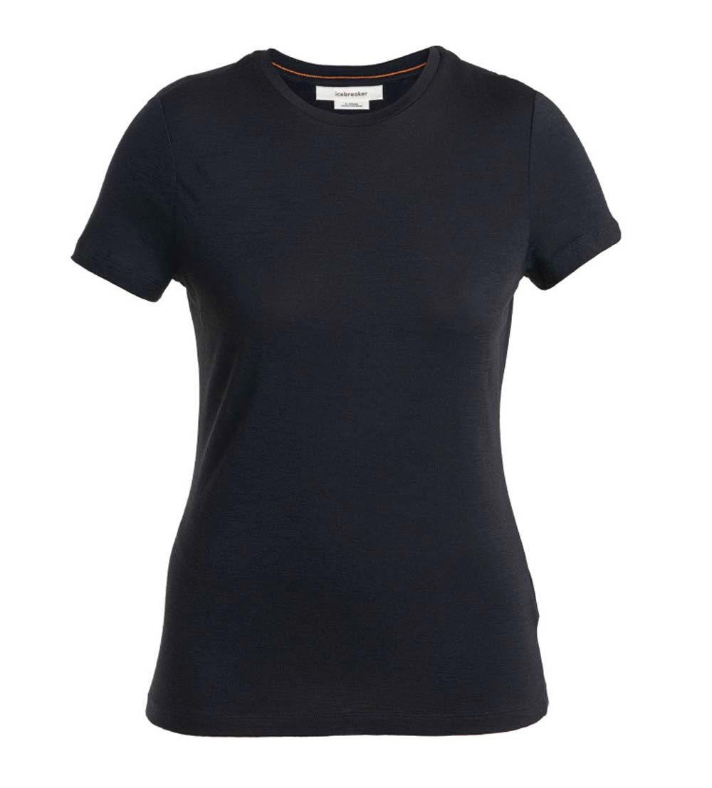 Icebreaker Women Merino 150 Tech Lite Iii Ss Tee Black