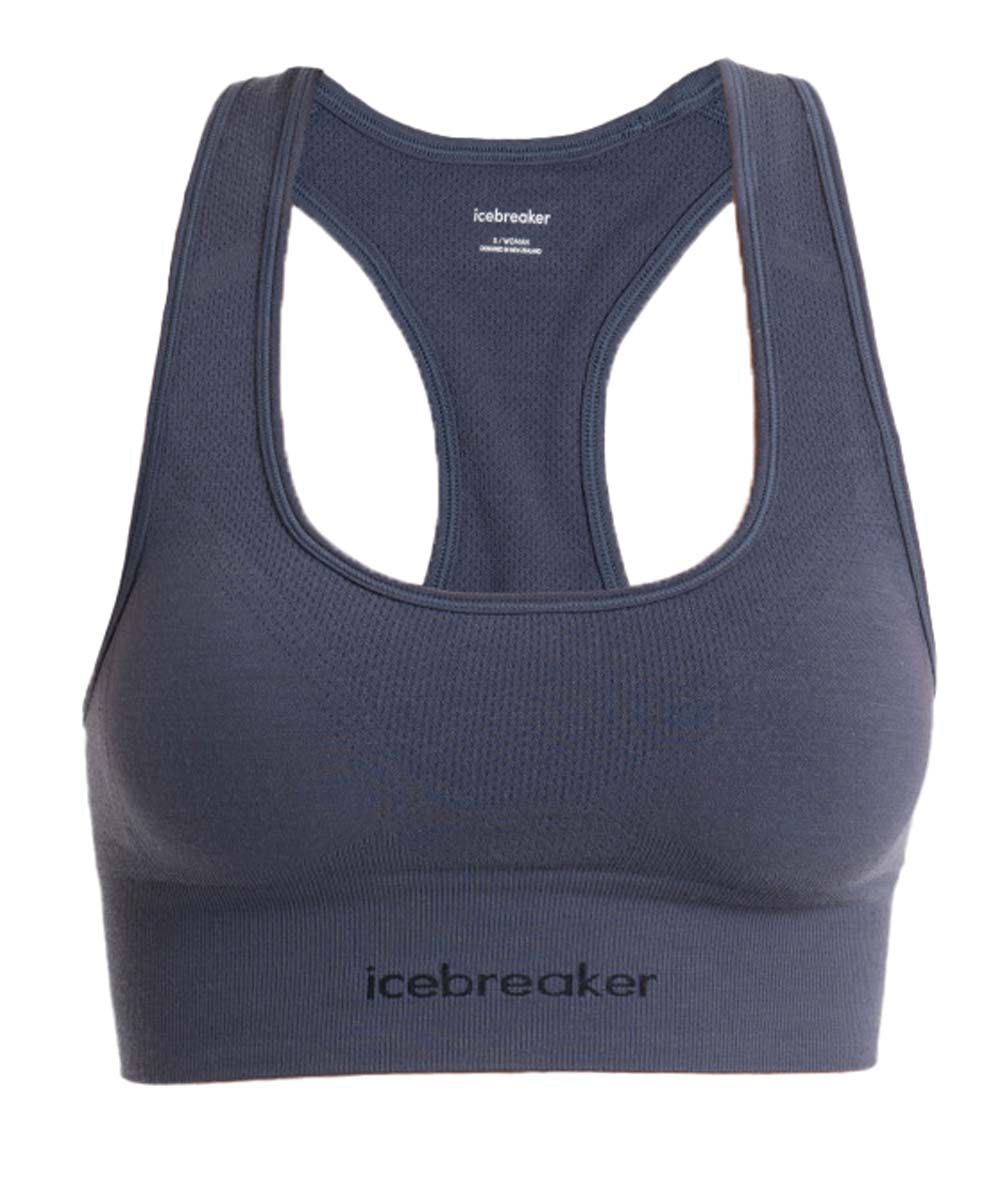 Icebreaker Women Merino Seamless Active Bra Graphite