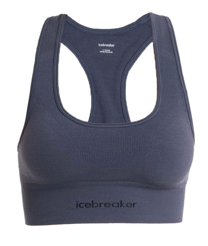 Icebreaker Women Merino Seamless Active Bra Graphite Icebreaker