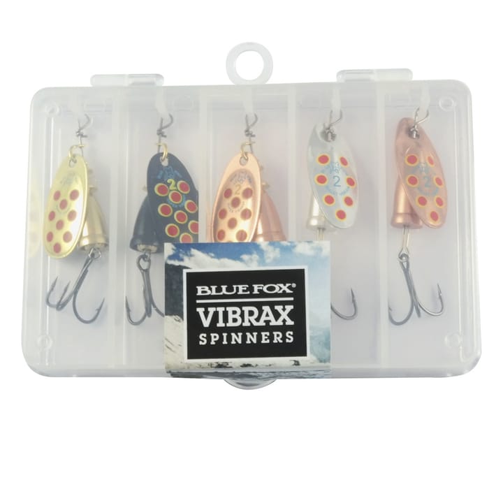 Blue Fox Spinnerboks Vibrax 5stk Blue Fox