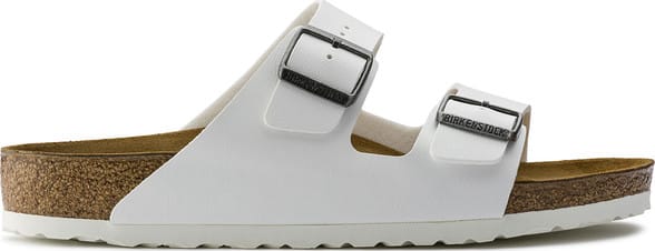 Birkenstock Unisex Arizona Birko-Flor Regular White Birkenstock