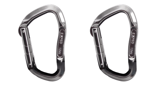 Exped Exped Carabine (set Of 2) Aluminium Exped Exped Exped Carabine (set Of 2) Aluminium Exped