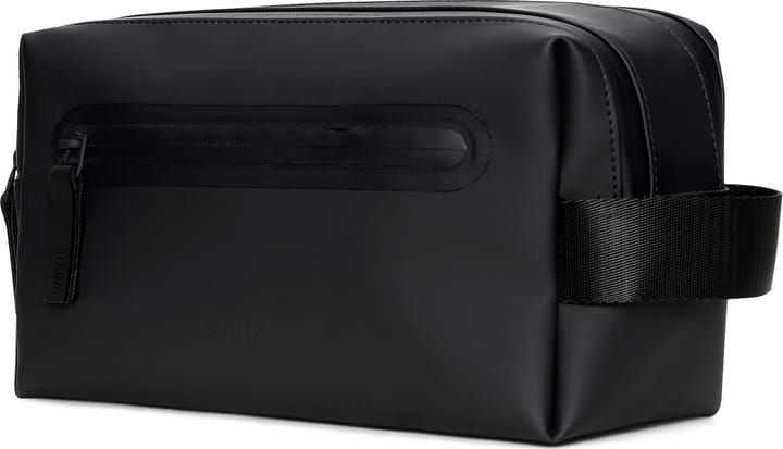 Rains 2 Zip Wash Bag W3 Black Rains