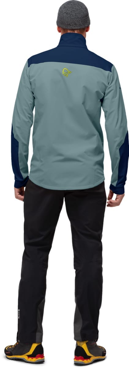 Norrøna Trollveggen Hiloflex200 Jacket M'S North Atlantic/Indigo Night Norrøna Norrøna Trollveggen Hiloflex200 Jacket M'S North Atlantic/Indigo Night Norrøna