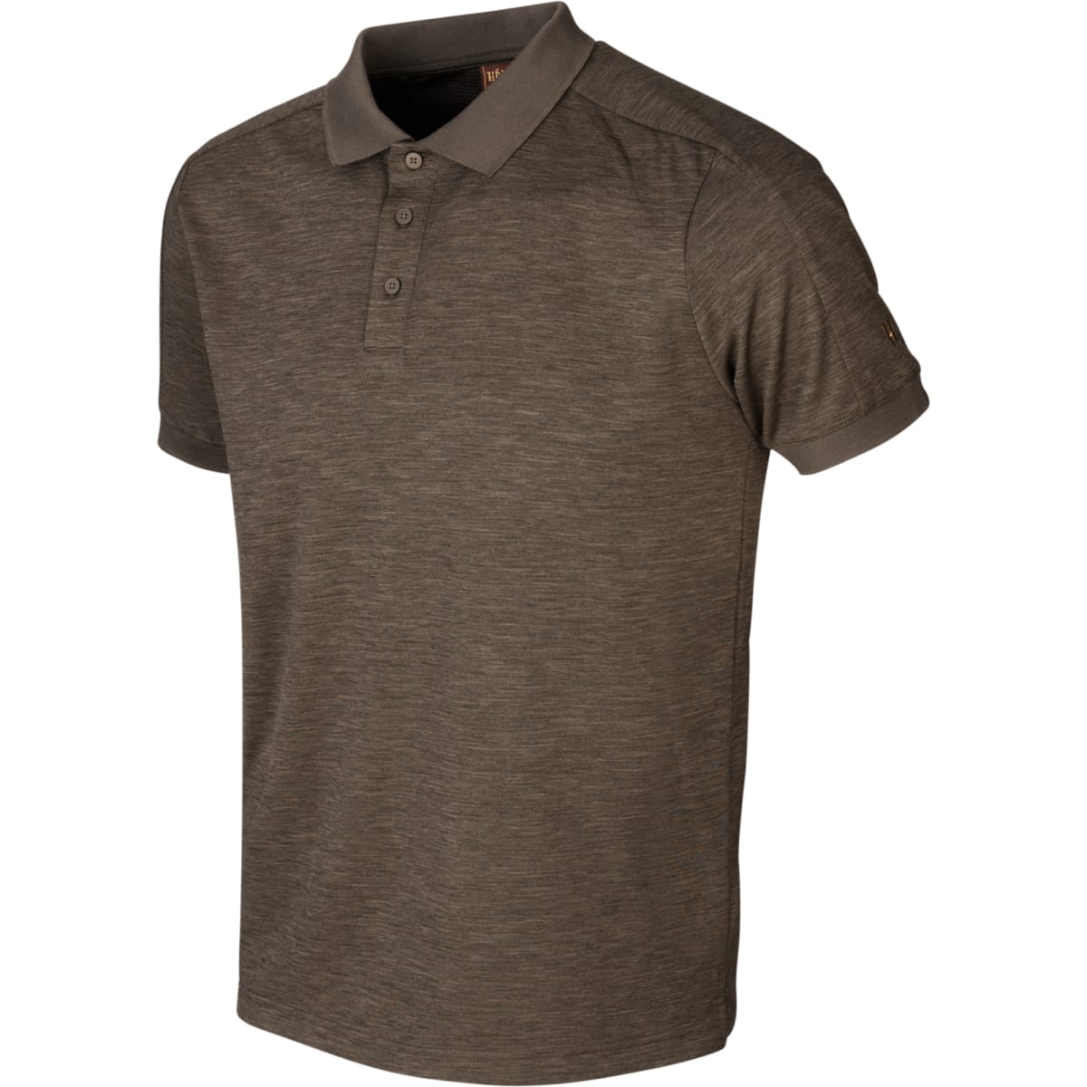 Härkila Tech Polo Dark Olive/Willow Green