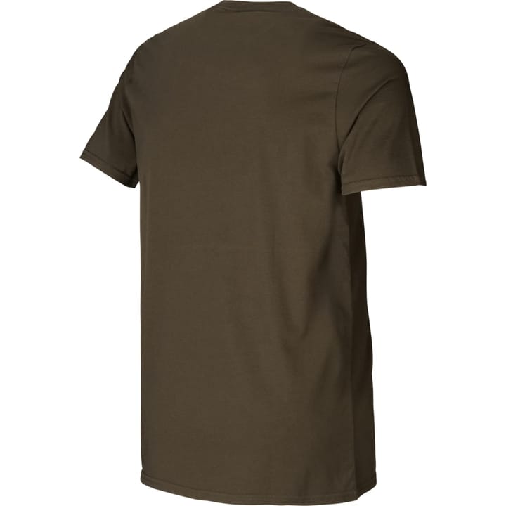 Härkila Graphic T-Shirt 2-Pack Willow Green/Slate Brown Härkila