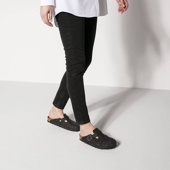 Birkenstock Boston Fe Regular Anthracite Birkenstock Birkenstock Boston Fe Regular Anthracite Birkenstock