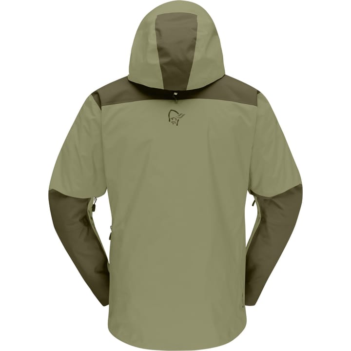 Norrøna Men's Trollveggen GORE-TEX Pro Light Jacket Olive Night/deep Lichen Green Norrøna