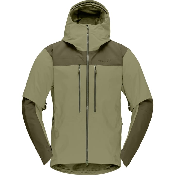 Norrøna Men's Trollveggen GORE-TEX Pro Light Jacket Olive Night/deep Lichen Green Norrøna