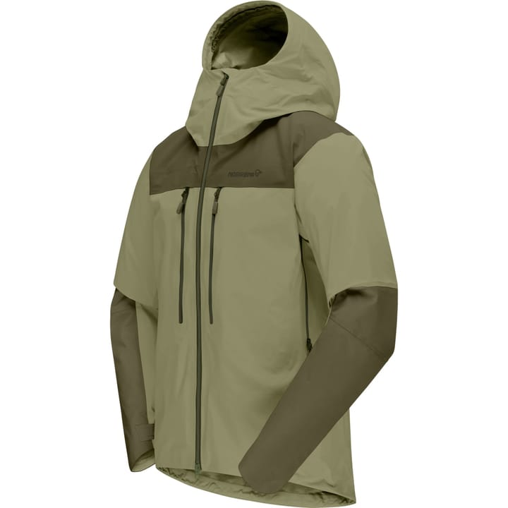 Norrøna Men's Trollveggen GORE-TEX Pro Light Jacket Olive Night/deep Lichen Green Norrøna
