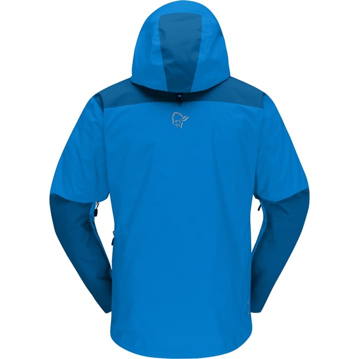 Norrøna Men's Trollveggen GORE-TEX Pro Light Jacket Brilliant Blue/dark Blue Norrøna