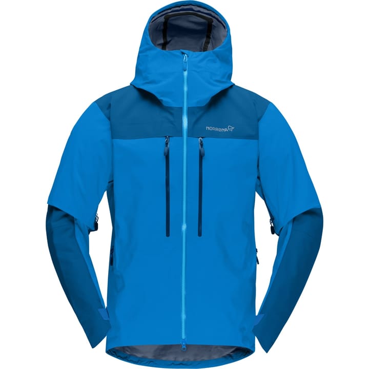 Norrøna Men's Trollveggen GORE-TEX Pro Light Jacket Brilliant Blue/dark Blue Norrøna