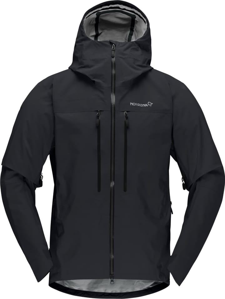Norrøna Trollveggen Gore-Tex Pro Light Jacket M'S Caviar Black Norrøna Norrøna Trollveggen Gore-Tex Pro Light Jacket M'S Caviar Black Norrøna