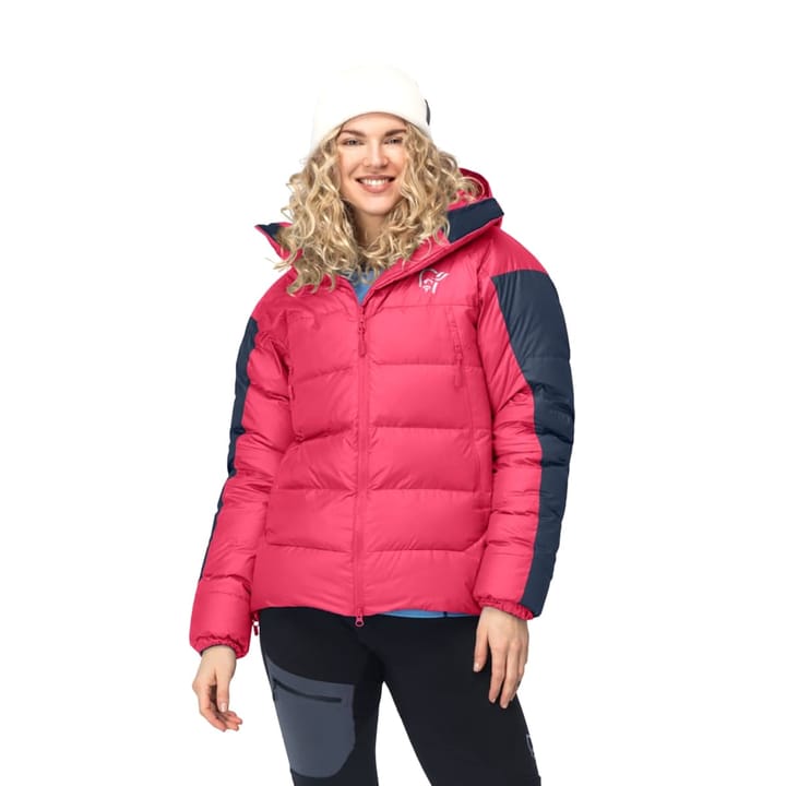 Norrøna Women's Trollveggen Down850 Jacket Honey Suckle/Indigo Night Norrøna Norrøna Women's Trollveggen Down850 Jacket Honey Suckle/Indigo Night Norrøna