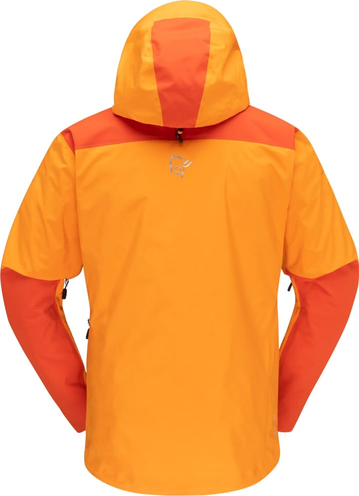 Norrøna Men's Trollveggen Gore-Tex Pro Light Jacket Orange Popsicle/Arednalin Norrøna Norrøna Men's Trollveggen Gore-Tex Pro Light Jacket Orange Popsicle/Arednalin Norrøna