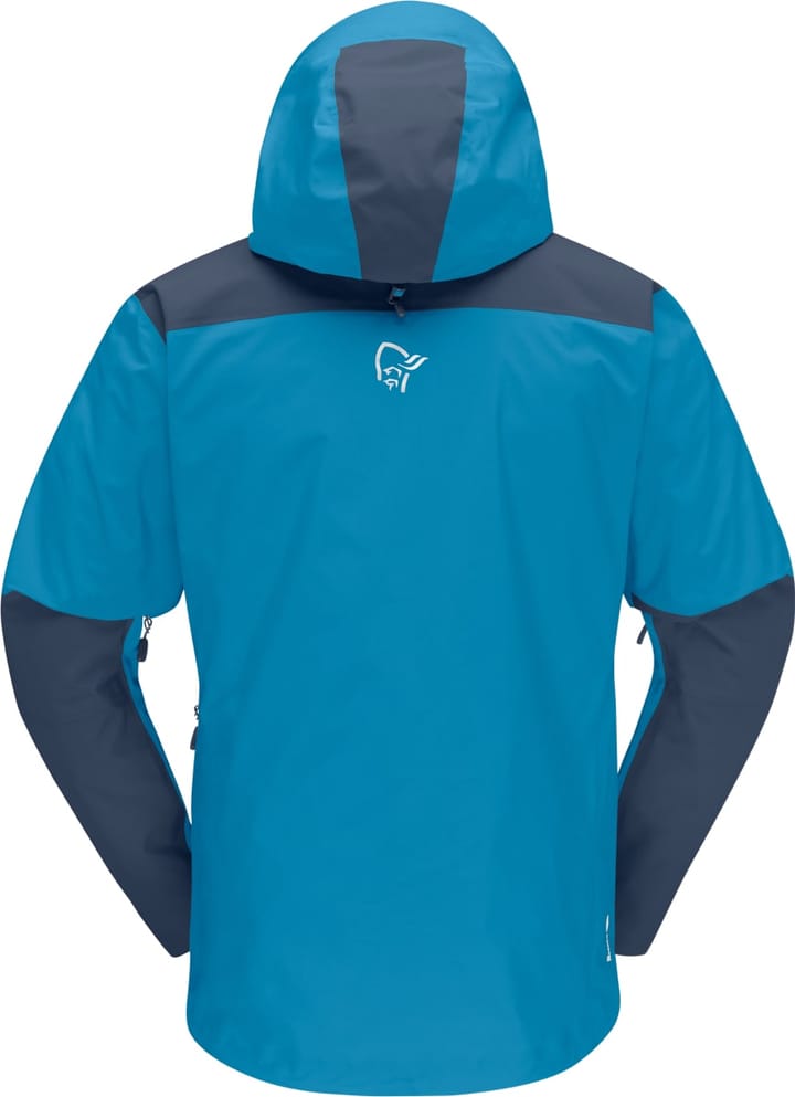 Norrøna Men's Trollveggen Gore-Tex Pro Light Jacket Hawaiian surf/Indigo Night Norrøna