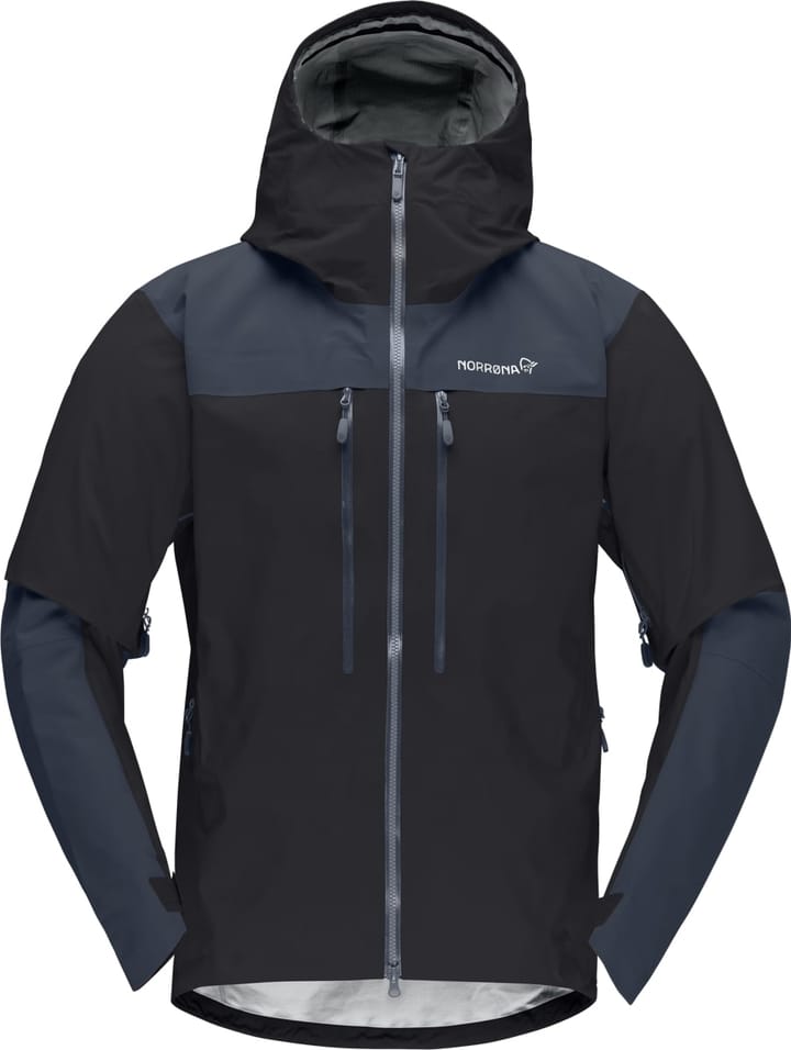 Norrøna Trollveggen Gore-Tex Pro Light Jacket M's Caviar/Cool Black Norrøna Norrøna Trollveggen Gore-Tex Pro Light Jacket M's Caviar/Cool Black Norrøna