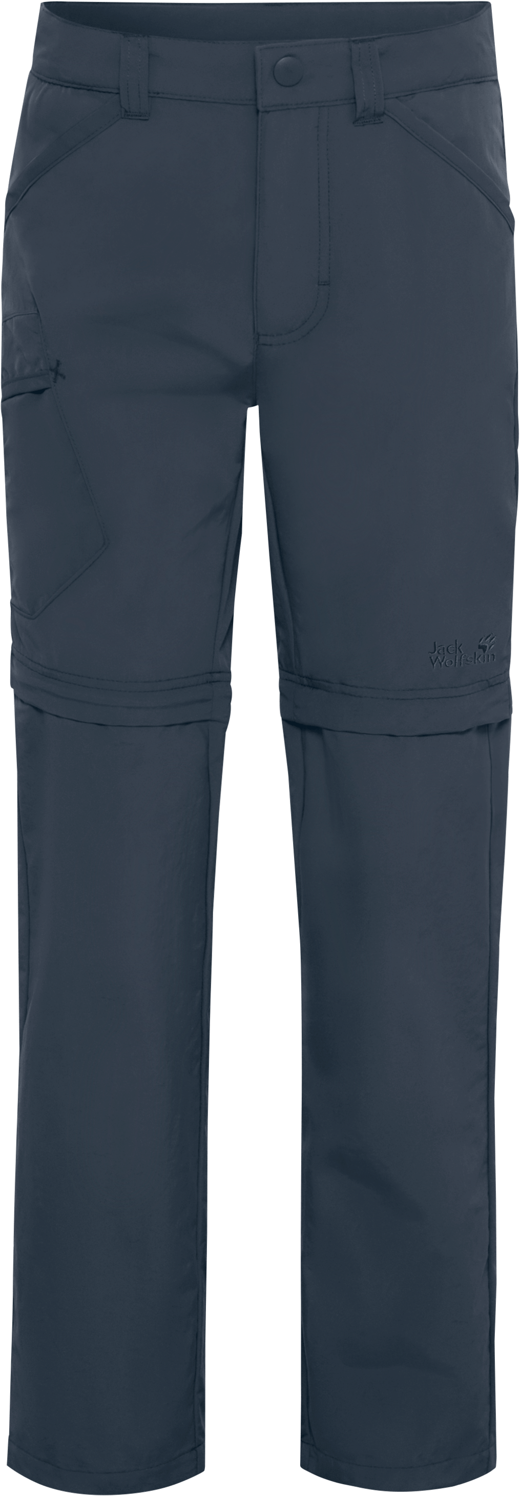 Jack Wolfskin Kids' Safari Zip Off Pants Midnight Sky