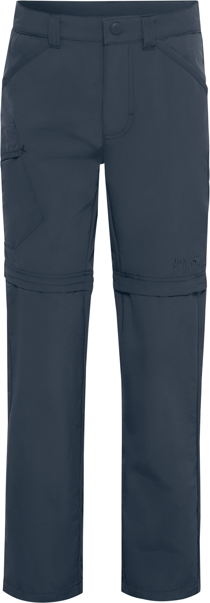 Jack Wolfskin Kids' Safari Zip Off Pants Midnight Sky Jack Wolfskin