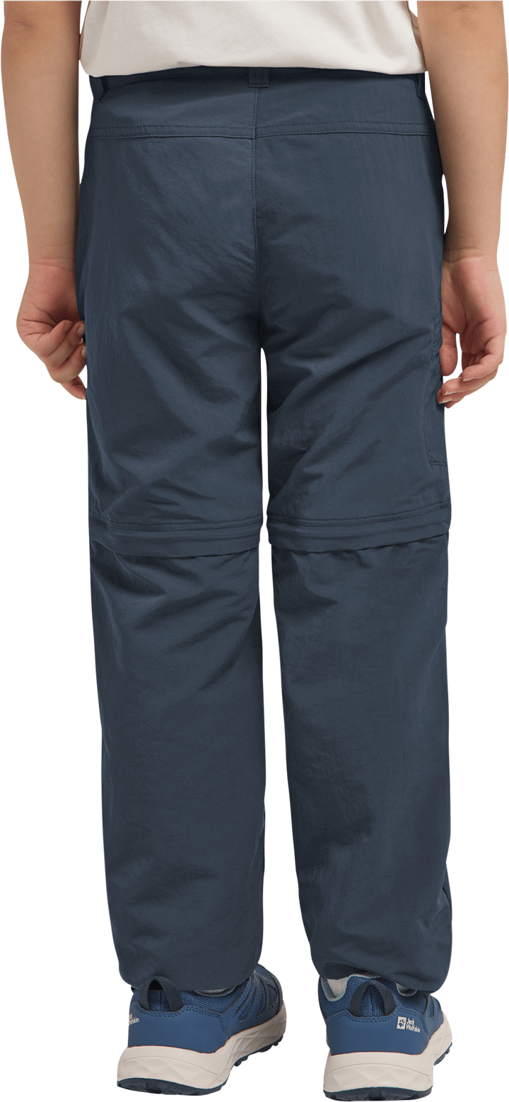 Jack Wolfskin Kids' Safari Zip Off Pants Midnight Sky Jack Wolfskin