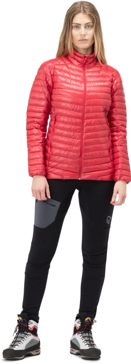 Norrøna Trollveggen Superlight Down850 Jacket W's True Red Norrøna