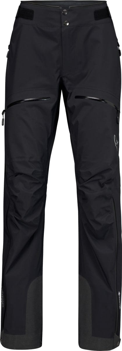 Norrøna Trollveggen Gore-Tex Pro Light Pants W'S Caviar Black Norrøna